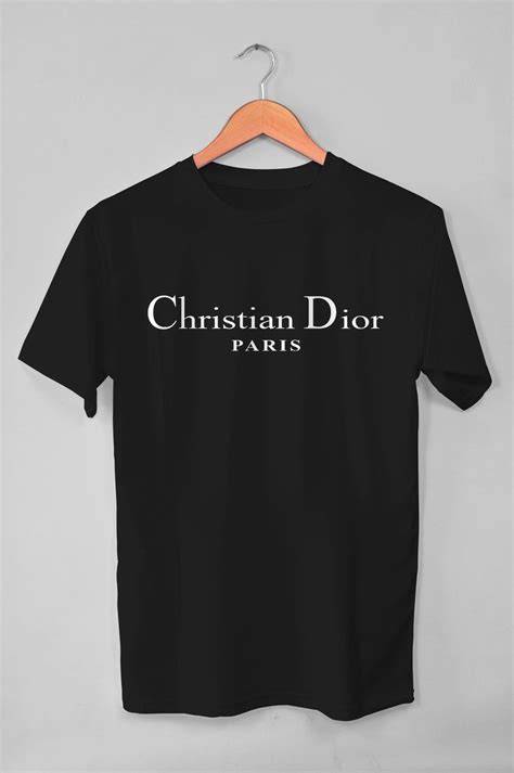 dior dress logo|christian dior t shirts.